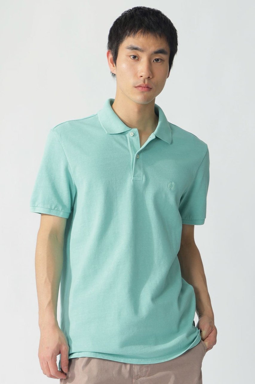 【エコアルフ/ECOALF / MEN】の【MEN】TEDAN BECAUSE ポロ / TEDANALF POLO MAN インテリア・キッズ・メンズ・レディースファッション・服の通販 founy(ファニー) 　ファッション　Fashion　メンズファッション　Fashion for Men　トップス・カットソー　Cut & Sew Tops　メンズシャツ　Shirts　なめらか　Smooth, Silky Texture　コレクション　Collection, Seasonal Line　サマー　Summer, Summer Style　ショート　Short, Short Length　スリーブ　Sleeve, Long Sleeve / Short Sleeve　ベーシック　Basic, Essential　グリーン|ID: prp329100004509956 ipo3291000000032843389