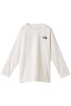 【ザ ノース フェイス/THE NORTH FACE / KIDS】の【KIDS】ロングスリーブサンシェードティー ホワイトデューン|ID:prp329100004509962