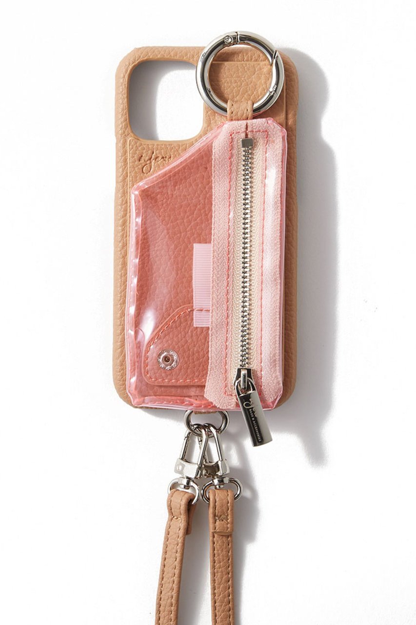 【エジュー/ajew】のiPhone16/16Pro ajew cadenas PVC zipphone case shoulder インテリア・キッズ・メンズ・レディースファッション・服の通販 founy(ファニー) 　ファッション　Fashion　レディースファッション　WOMEN　アクセサリー　Accessories　春　Spring　カメラ　Camera　ドッキング　Docking　定番　Standard　ベーシック　Basic　ポケット　Pocket　ループ　Loop　S/S・春夏　Ss・Spring/Summer　おすすめ　Recommend　夏　Summer　iPhone アイフォーン　Iphone　NEW・新作・新着・新入荷　New Arrivals　ベージュ|ID: prp329100004509963 ipo3291000000031849677