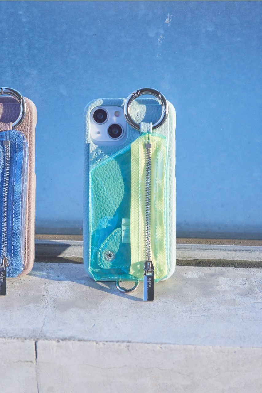 【エジュー/ajew】のiPhone16/16Pro ajew cadenas PVC zipphone case shoulder 人気、トレンドファッション・服の通販 founy(ファニー) 　ファッション　Fashion　レディースファッション　Fashion for Women　アクセサリー　Fashion Accessories　春　Spring　カメラ　Camera Accessories　ドッキング　Docking, Mixed Material　定番　Standard, Basic Item　ベーシック　Basic, Essential　ポケット　Pocket, Pocket Detail　ループ　Loop, Loop Knit　S/S・春夏　SS, Spring/Summer, Warm Season　おすすめ　Recommended / Our Picks　夏　Summer　iPhone アイフォーン　iPhone　other-4|ID: prp329100004509963 ipo3291000000035462891