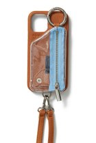 【エジュー/ajew】のiPhone15/15Pro ajew cadenas PVC zipphone case shoulder キャメル|ID: prp329100004509964 ipo3291000000031849690