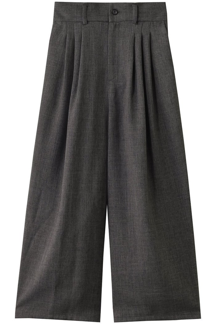 【ミディウミソリッド/MIDIUMISOLID】のtucked slacks.S スラックス インテリア・キッズ・メンズ・レディースファッション・服の通販 founy(ファニー) https://founy.com/ ファッション Fashion レディースファッション WOMEN パンツ Pants スラックス Slacks ツイード Tweed フロント Front メランジ Melange ワイド Wide エレガント 上品 Elegant NEW・新作・新着・新入荷 New Arrivals |ID: prp329100004509972 ipo3291000000031849774