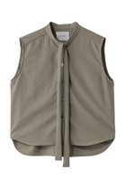 【ミディウミソリッド/MIDIUMISOLID】のn/slv tie-collar blouse.S ブラウス beige|ID:prp329100004509974