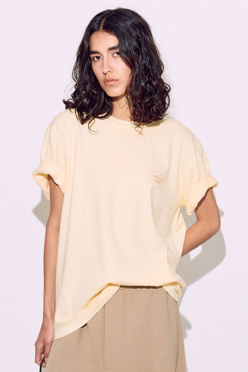 【ブリル/BRILL】の【JJ Mercer】バックプリントTシャツ 人気、トレンドファッション・服の通販 founy(ファニー) 　ファッション　Fashion　レディースファッション　Fashion for Women　トップス・カットソー　Cut & Sew Tops　シャツ・ブラウス・オフィスカジュアル　Elegant Blouses & Button-Ups　ロングTシャツ・Tシャツ　Longline T-Shirts & Tees　カットソー・ベーシックTシャツ　Cut-and-Sewn Tops / Stretch Tees & Basics　グラフィック　Graphic, Graphic Design　ショート　Short, Short Length　スリーブ　Sleeve, Long Sleeve / Short Sleeve　フィット　Fit, Slim Fit　プリント　Print, Printed Pattern　ペーパー　Paper, Kraft Paper　other-2|ID: prp329100004509975 ipo3291000000032808059