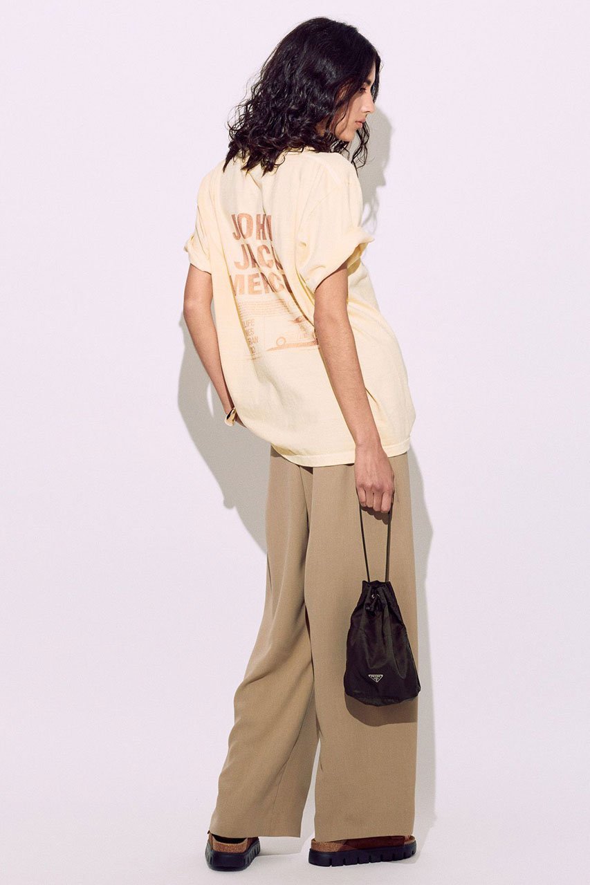 【ブリル/BRILL】の【JJ Mercer】バックプリントTシャツ 人気、トレンドファッション・服の通販 founy(ファニー) 　ファッション　Fashion　レディースファッション　Fashion for Women　トップス・カットソー　Cut & Sew Tops　シャツ・ブラウス・オフィスカジュアル　Elegant Blouses & Button-Ups　ロングTシャツ・Tシャツ　Longline T-Shirts & Tees　カットソー・ベーシックTシャツ　Cut-and-Sewn Tops / Stretch Tees & Basics　グラフィック　Graphic, Graphic Design　ショート　Short, Short Length　スリーブ　Sleeve, Long Sleeve / Short Sleeve　フィット　Fit, Slim Fit　プリント　Print, Printed Pattern　ペーパー　Paper, Kraft Paper　other-5|ID: prp329100004509975 ipo3291000000032808062