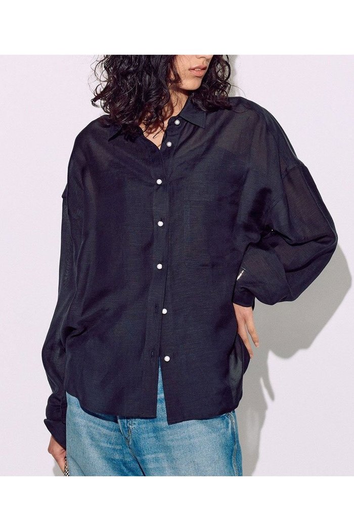 【ブリル/BRILL】のリネンオーバーシャツ インテリア・キッズ・メンズ・レディースファッション・服の通販 founy(ファニー) https://founy.com/ ファッション Fashion レディースファッション WOMEN トップス・カットソー Tops/Tshirt シャツ/ブラウス Shirts/Blouses ギャザー Gather シアー Sheer スリーブ Sleeve フランス France リネン Linen ロング Long エレガント 上品 Elegant |ID: prp329100004509977 ipo3291000000031849823