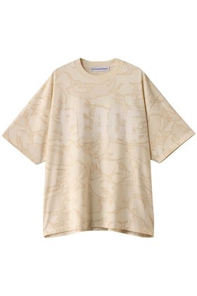 【キャサリンハムネット/KATHARINE HAMNETT LONDON】の【Shinzone × KATHARINE HAMNETT】 スローガンTシャツ 人気、トレンドファッション・服の通販 founy(ファニー) ファッション Fashion レディースファッション Fashion for Women トップス・カットソー Cut & Sew Tops シャツ・ブラウス・オフィスカジュアル Elegant Blouses & Button-Ups ロングTシャツ・Tシャツ Longline T-Shirts & Tees カットソー・ベーシックTシャツ Cut-and-Sewn Tops / Stretch Tees & Basics コラボ Collaboration, Collab ショート Short, Short Length スリーブ Sleeve, Long Sleeve / Short Sleeve デニム Denim, Jeans Material フレア Flare, Flared |ID:prp329100004510895