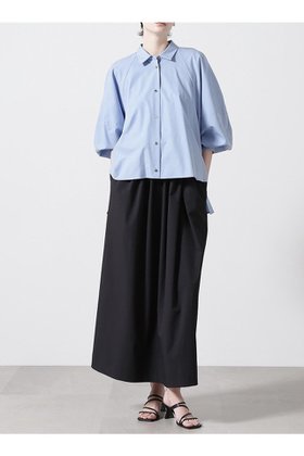 【ヒューエルミュージアム/hueLe Museum】の【hLM】ペーパーバックウエストスカート 人気、トレンドファッション・服の通販 founy(ファニー) ファッション Fashion レディースファッション WOMEN スカート Skirt ロングスカート Long Skirt バッグ Bag ギャザー Gather シンプル Simple ポケット Pocket ロング Long エレガント 上品 Elegant |ID:prp329100004510900
