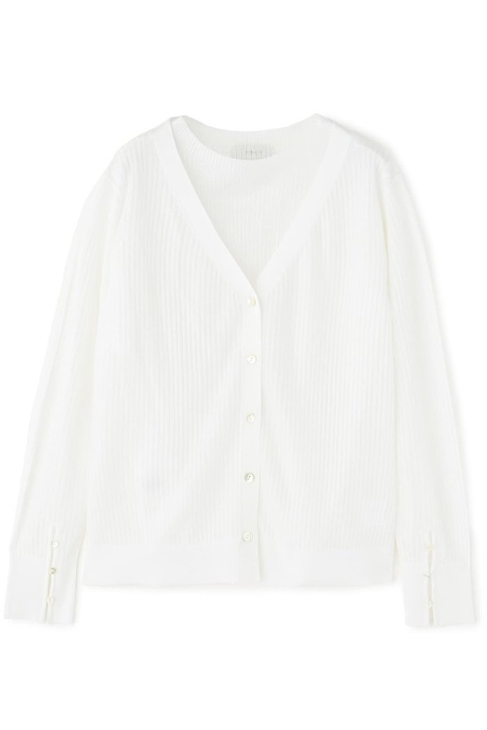 【エストラータ/STRATA】のメタルヤーンニットセット インテリア・キッズ・メンズ・レディースファッション・服の通販 founy(ファニー) https://founy.com/ ファッション Fashion レディースファッション WOMEN トップス・カットソー Tops/Tshirt ニット Knit Tops カーディガン Cardigans インナー Inner カーディガン Cardigan キャミワンピース Cami Dress シンプル Simple スリーブ Sleeve セットアップ Set Up ハーフ Half フェミニン Feminine ボトルネック Bottleneck マニッシュ Mannish ワイド Wide 夏 Summer NEW・新作・新着・新入荷 New Arrivals |ID: prp329100004510902 ipo3291000000031861108