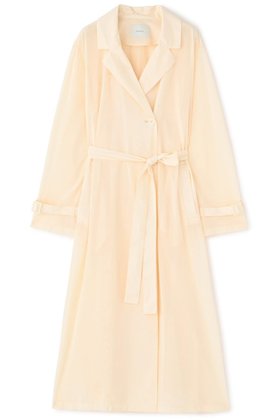 【エストラータ/STRATA】のシアートリコットロングコート 人気、トレンドファッション・服の通販 founy(ファニー) ファッション Fashion レディースファッション WOMEN アウター Coat Outerwear コート Coats おすすめ Recommend シアー Sheer シンプル Simple バランス Balance リラックス Relax ロング Long エレガント 上品 Elegant |ID:prp329100004510903