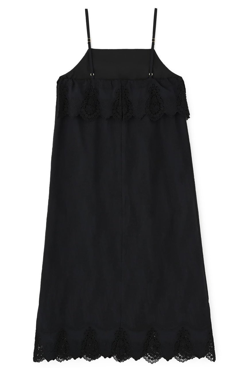 【エストラータ/STRATA】のエンブロイダリースカラップキャミソールワンピース 人気、トレンドファッション・服の通販 founy(ファニー) 　ファッション　Fashion　レディースファッション　Fashion for Women　ワンピース　Dresses　チュニック　Tunic Tops & Dresses　インナー　Innerwear　春　Spring　キャップ　Cap, Baseball Cap　キャミソール　Camisole, Spaghetti Strap Top　スカラップ　Scallop, Scalloped Edge　タンク　Tank Top, Sleeveless Top　チュニック　Tunic, Long Top　デニム　Denim, Jeans Material　バランス　Balance, Style Balance　ヨーク　Yoke, Yoke Design　ラップ　Wrap, Wrap Design　リゾート　Resort, Vacation Style　S/S・春夏　SS, Spring/Summer, Warm Season　おすすめ　Recommended / Our Picks　夏　Summer　other-2|ID: prp329100004510904 ipo3291000000032806401
