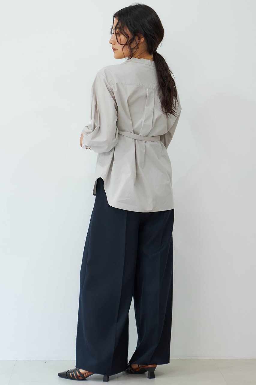 【エストラータ/STRATA】のハイウエストグルカワイドパンツ 人気、トレンドファッション・服の通販 founy(ファニー) 　ファッション　Fashion　レディースファッション　Fashion for Women　パンツ　Pants & Trousers　クロップド　Cropped, Short Length　ジャケット　Jacket, Outerwear　スニーカー　Sneakers, Trainers　なめらか　Smooth, Silky Texture　ミリタリー　Military, Army Style　ワイド　Wide, Wide Fit　エレガント 上品　Elegant　other-5|ID: prp329100004510906 ipo3291000000032790372