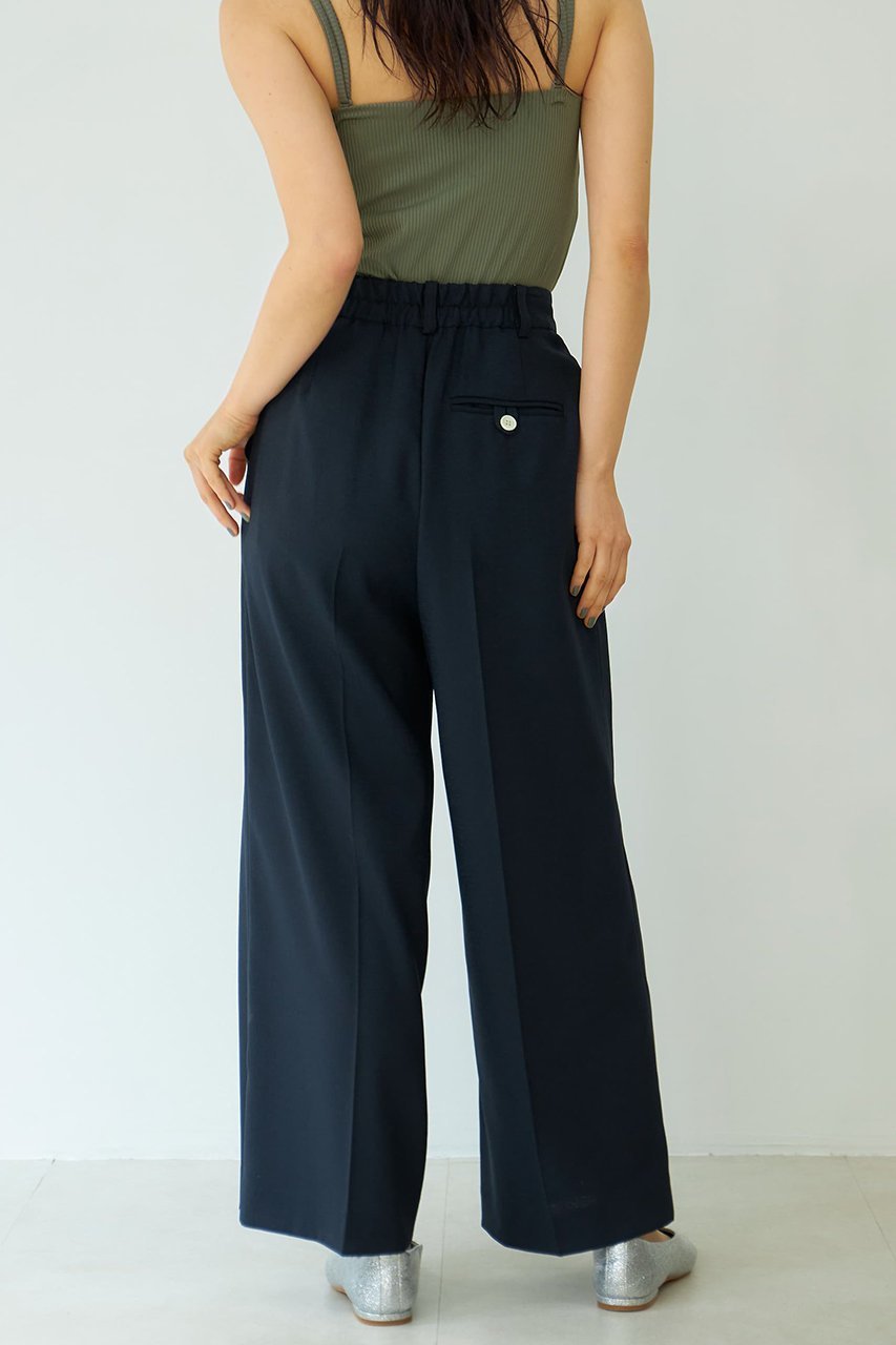 【エストラータ/STRATA】のダブルボタンストレートパンツ 人気、トレンドファッション・服の通販 founy(ファニー) 　ファッション　Fashion　レディースファッション　WOMEN　パンツ　Pants　春　Spring　吸水　Water Absorption　サンダル　Sandals　ストレッチ　Stretch　ストレート　Straight　スニーカー　Sneakers　センター　Center　ダブル　Double　バランス　Balance　ベーシック　Basic　ミュール　Mule　リネン　Linen　S/S・春夏　Ss・Spring/Summer　再入荷　Restock/Back In Stock/Re Arrival　おすすめ　Recommend　夏　Summer　other-3|ID: prp329100004510912 ipo3291000000031861194