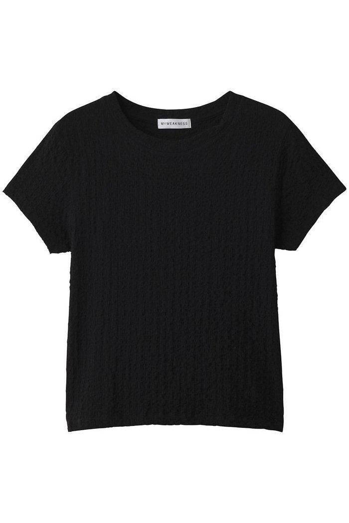 【マイ ウィークネス/MY WEAKNESS】のOlja Moco T インテリア・キッズ・メンズ・レディースファッション・服の通販 founy(ファニー) https://founy.com/ ファッション Fashion レディースファッション Fashion for Women トップス・カットソー Cut & Sew Tops シャツ・ブラウス・オフィスカジュアル Elegant Blouses & Button-Ups ロングTシャツ・Tシャツ Longline T-Shirts & Tees カットソー・ベーシックTシャツ Cut-and-Sewn Tops / Stretch Tees & Basics イタリア Italy ショート Short, Short Length シンプル Simple, Minimal ジャケット Jacket, Outerwear スリーブ Sleeve, Long Sleeve / Short Sleeve デニム Denim, Jeans Material フィット Fit, Slim Fit |ID: prp329100004510917 ipo3291000000036033975