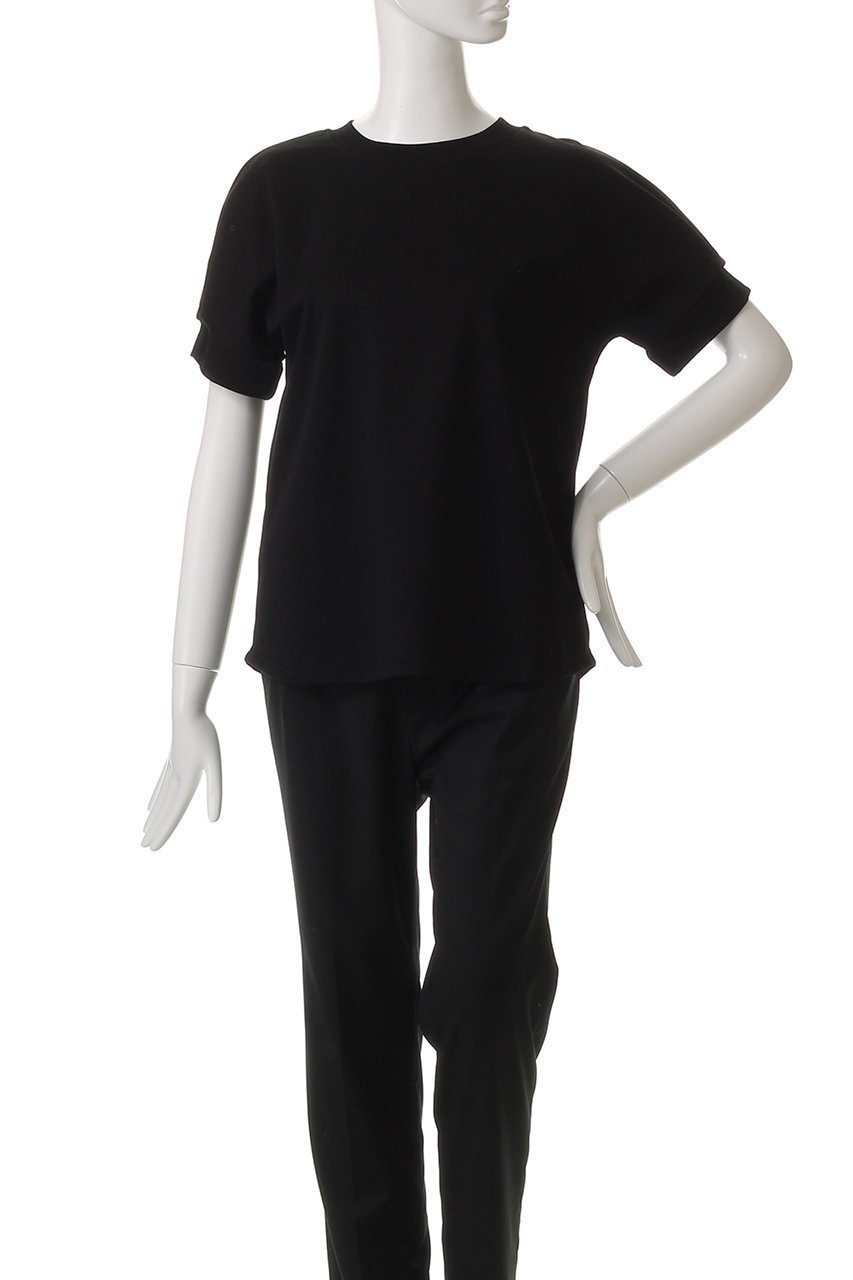 【マイ ウィークネス/MY WEAKNESS】のOlja Tuck Sleeve T 人気、トレンドファッション・服の通販 founy(ファニー) 　ファッション　Fashion　レディースファッション　Fashion for Women　トップス・カットソー　Cut & Sew Tops　シャツ・ブラウス・オフィスカジュアル　Elegant Blouses & Button-Ups　ロングTシャツ・Tシャツ　Longline T-Shirts & Tees　カットソー・ベーシックTシャツ　Cut-and-Sewn Tops / Stretch Tees & Basics　ショート　Short, Short Length　シルケット　Silket, Silky Cotton　スリーブ　Sleeve, Long Sleeve / Short Sleeve　other-2|ID: prp329100004510919 ipo3291000000033124249