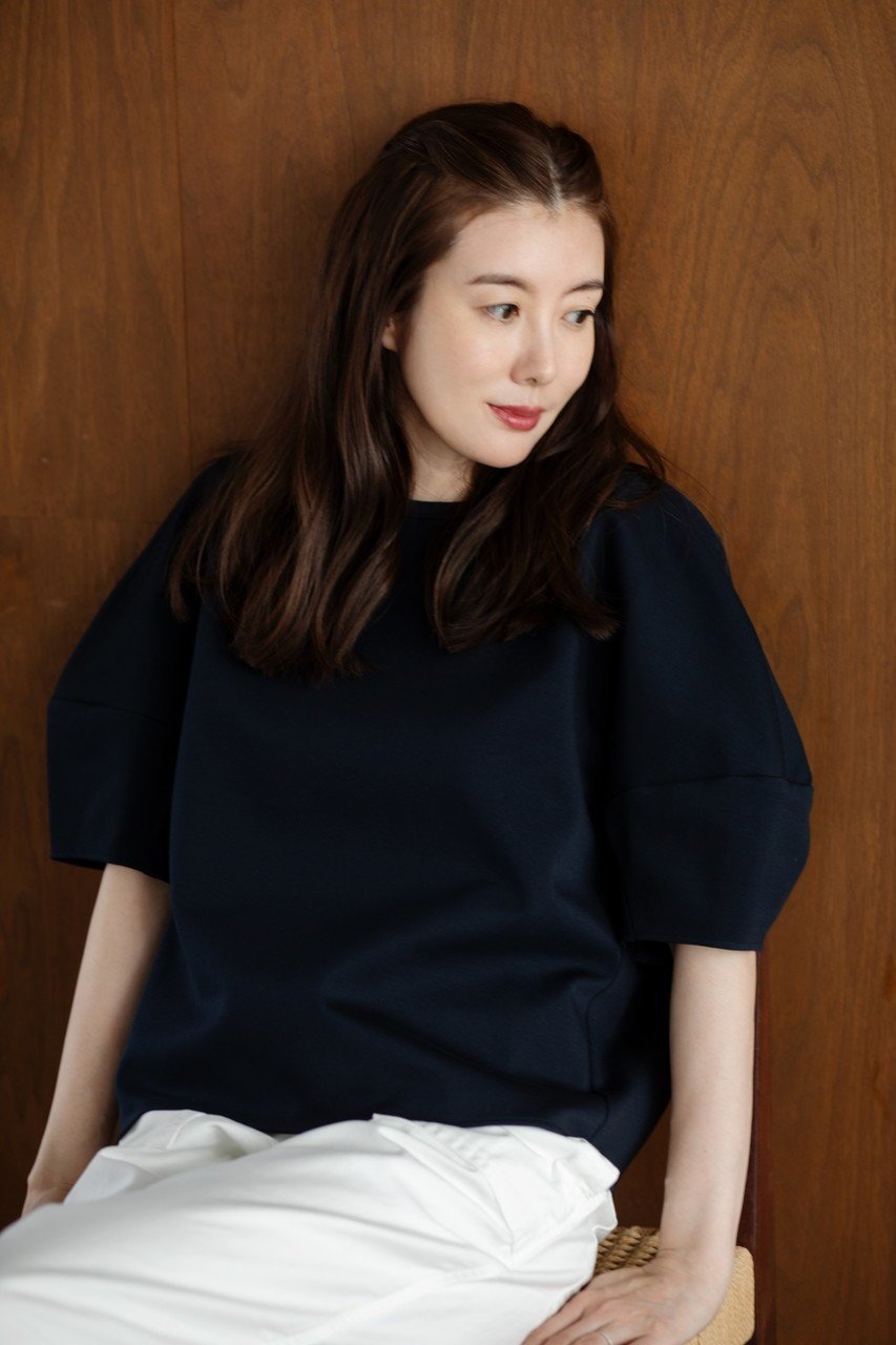 【マイ ウィークネス/MY WEAKNESS】のOlja Puff Sleeve P/O 人気、トレンドファッション・服の通販 founy(ファニー) 　ファッション　Fashion　レディースファッション　Fashion for Women　トップス・カットソー　Cut & Sew Tops　シャツ・ブラウス・オフィスカジュアル　Elegant Blouses & Button-Ups　ロングTシャツ・Tシャツ　Longline T-Shirts & Tees　カットソー・ベーシックTシャツ　Cut-and-Sewn Tops / Stretch Tees & Basics　ウォッシャブル　Machine Washable　カットソー　Cut and Sewn Top　ショルダー　Shoulder, Shoulder Strap　ショート　Short, Short Length　スリーブ　Sleeve, Long Sleeve / Short Sleeve　ドロップ　Drop Shoulder, Dropped Style　フォーマル　Formal, Dressy　other-7|ID: prp329100004510920 ipo3291000000032706807