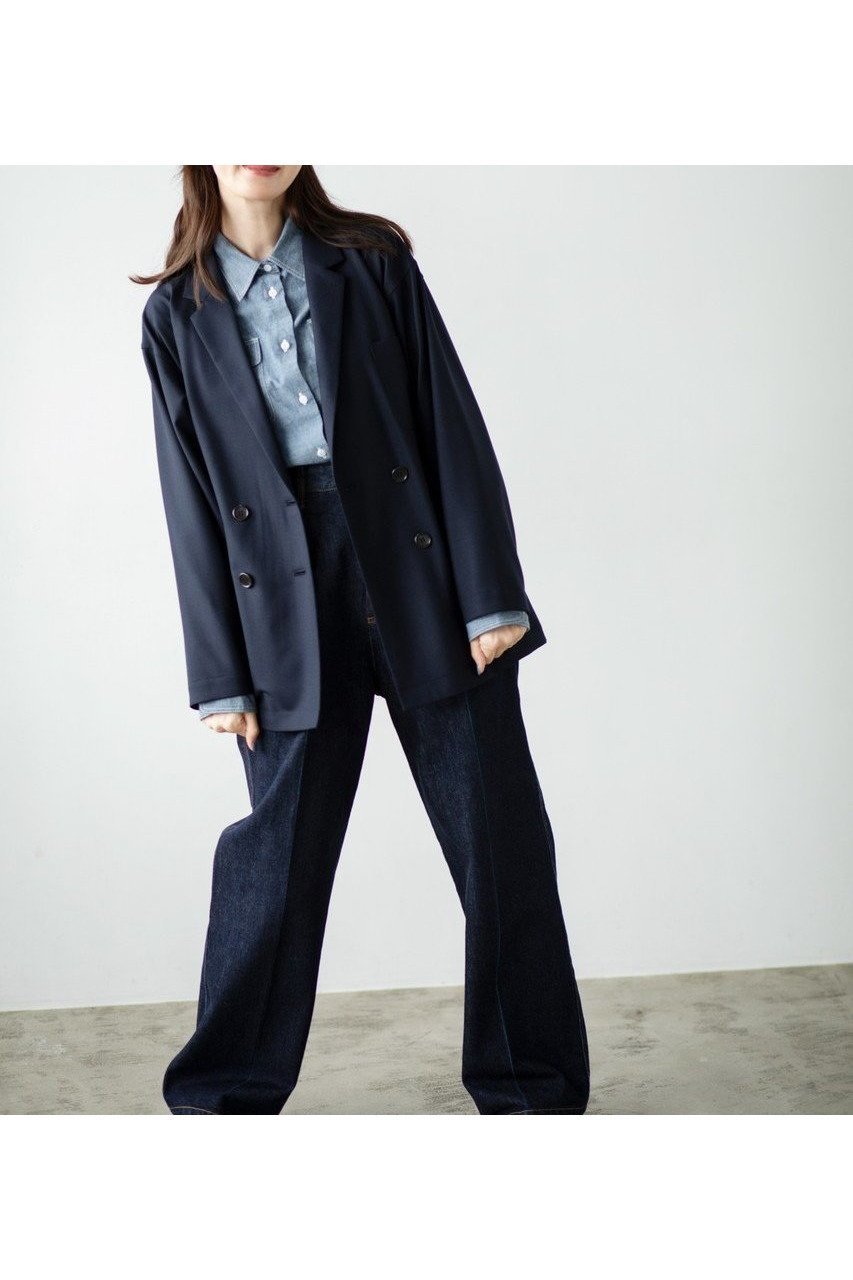 【マイ ウィークネス/MY WEAKNESS】のSham Shirt 人気、トレンドファッション・服の通販 founy(ファニー) 　ファッション　Fashion　レディースファッション　WOMEN　トップス・カットソー　Tops/Tshirt　シャツ/ブラウス　Shirts/Blouses　クラシカル　Classical　シャンブレー　Chambray　スリーブ　Sleeve　チェーン　Chain　バランス　Balance　フィット　Fit　フラップ　Flap　ポケット　Pocket　ロング　Long　NEW・新作・新着・新入荷　New Arrivals　other-7|ID: prp329100004510926 ipo3291000000031861320
