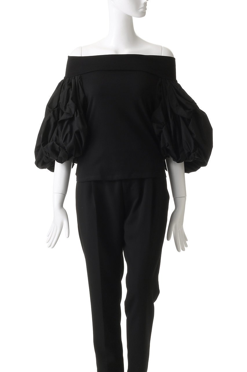 【ハー/HER.】のボリュームスリーブカットトップス 人気、トレンドファッション・服の通販 founy(ファニー) 　ファッション　Fashion　レディースファッション　Fashion for Women　トップス・カットソー　Cut & Sew Tops　シャツ・ブラウス・オフィスカジュアル　Elegant Blouses & Button-Ups　ロングTシャツ・Tシャツ　Longline T-Shirts & Tees　カットソー・ベーシックTシャツ　Cut-and-Sewn Tops / Stretch Tees & Basics　ボリューム袖・フリルスリーブブラウス　Voluminous & Ruffle Sleeves / Puffy Sleeve Tops　おすすめ　Recommended / Our Picks　カットソー　Cut and Sewn Top　ショート　Short, Short Length　スリーブ　Sleeve, Long Sleeve / Short Sleeve　other-2|ID: prp329100004510932 ipo3291000000032841686