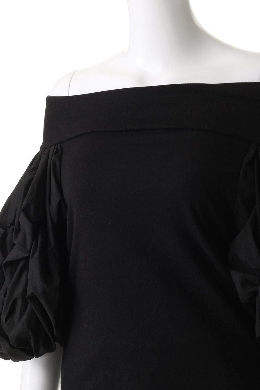 【ハー/HER.】のボリュームスリーブカットトップス 人気、トレンドファッション・服の通販 founy(ファニー) 　ファッション　Fashion　レディースファッション　Fashion for Women　トップス・カットソー　Cut & Sew Tops　シャツ・ブラウス・オフィスカジュアル　Elegant Blouses & Button-Ups　ロングTシャツ・Tシャツ　Longline T-Shirts & Tees　カットソー・ベーシックTシャツ　Cut-and-Sewn Tops / Stretch Tees & Basics　ボリューム袖・フリルスリーブブラウス　Voluminous & Ruffle Sleeves / Puffy Sleeve Tops　おすすめ　Recommended / Our Picks　カットソー　Cut and Sewn Top　ショート　Short, Short Length　スリーブ　Sleeve, Long Sleeve / Short Sleeve　other-5|ID: prp329100004510932 ipo3291000000032841702