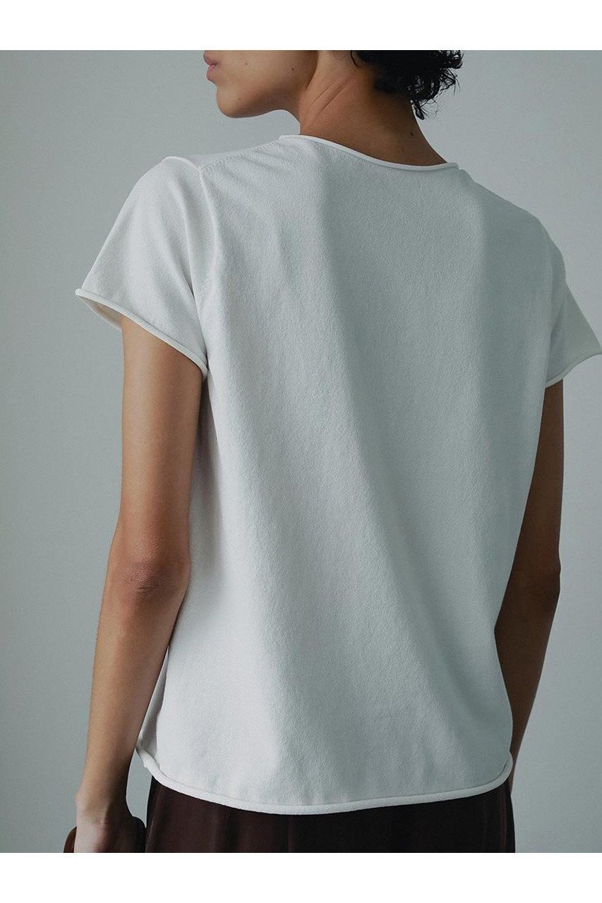 【ハー/HER.】のサマーニットプルオーバー 人気、トレンドファッション・服の通販 founy(ファニー) 　ファッション　Fashion　レディースファッション　Ladies' Fashion Online　トップス・カットソー　Tops/Tshirt　ニット　Knit Tops　プルオーバー　Pullover　サマー　Summer　シンプル　Simple　ボトム　Bottom　再入荷　Restock/Back In Stock/Re Arrival　other-8|ID: prp329100004510933 ipo3291000000032648144