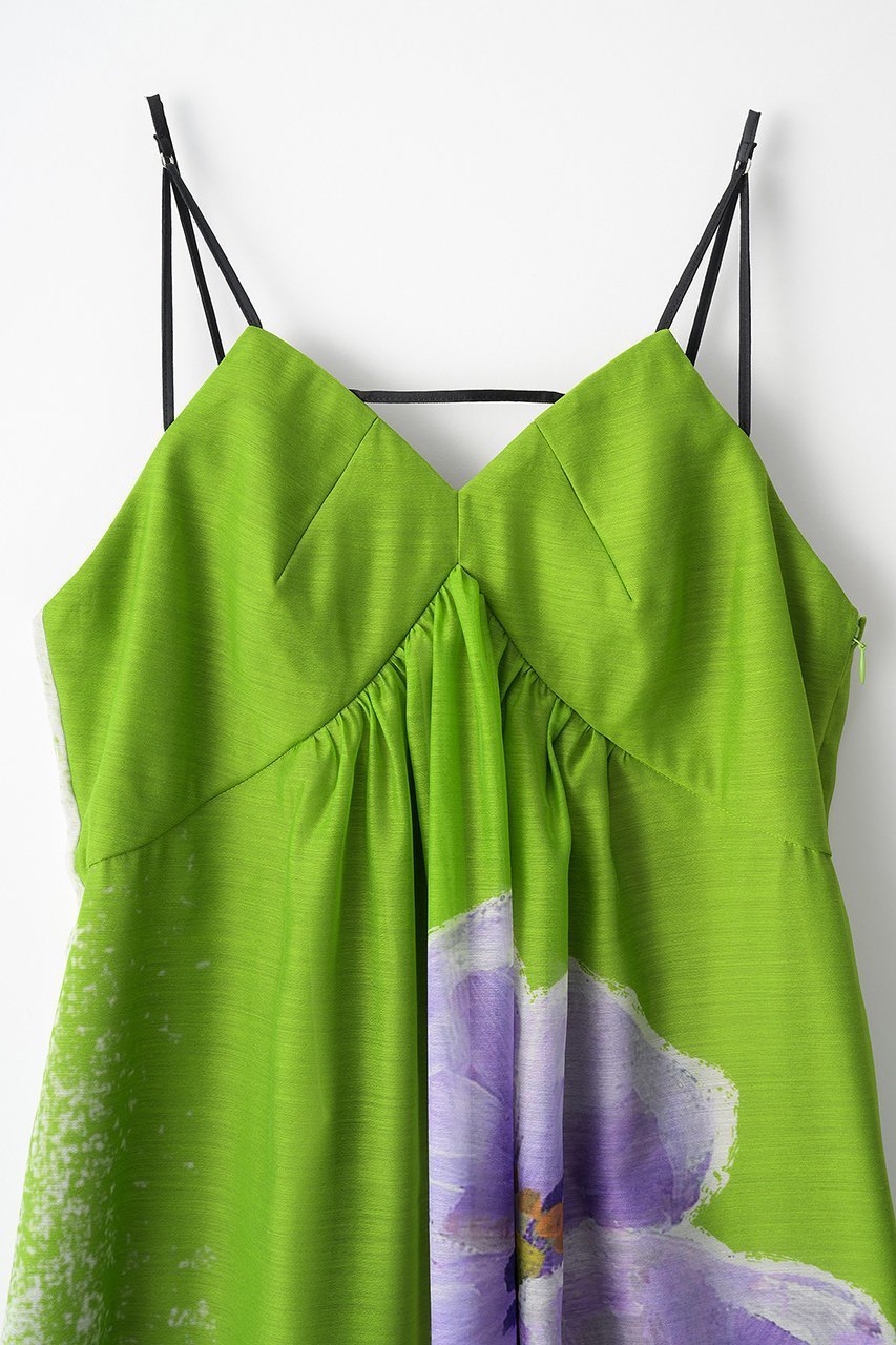 【ミューラル/MURRAL】のPoppy drawing キャミソールドレス 人気、トレンドファッション・服の通販 founy(ファニー) 　ファッション　Fashion　レディースファッション　Fashion for Women　ワンピース　Dresses　フォーマル・パーティードレス・結婚式用ドレス　Elegant & Casual Dresses　チュニック　Tunic Tops & Dresses　キャミソール　Camisole, Spaghetti Strap Top　ギャザー　Gathered, Ruffled　グラフィック　Graphic, Graphic Design　チュニック　Tunic, Long Top　ドレス　Dress, One-Piece　プリント　Print, Printed Pattern　リラックス　Relax, Relaxed Fit　ロング　Long, Long-Length　other-3|ID: prp329100004510934 ipo3291000000032790154