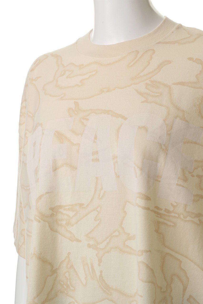 【キャサリンハムネット/KATHARINE HAMNETT LONDON】の【Shinzone × KATHARINE HAMNETT】 スローガンTシャツ 人気、トレンドファッション・服の通販 founy(ファニー) 　ファッション　Fashion　レディースファッション　Fashion for Women　トップス・カットソー　Cut & Sew Tops　シャツ・ブラウス・オフィスカジュアル　Elegant Blouses & Button-Ups　ロングTシャツ・Tシャツ　Longline T-Shirts & Tees　カットソー・ベーシックTシャツ　Cut-and-Sewn Tops / Stretch Tees & Basics　コラボ　Collaboration, Collab　ショート　Short, Short Length　スリーブ　Sleeve, Long Sleeve / Short Sleeve　デニム　Denim, Jeans Material　フレア　Flare, Flared　other-5|ID: prp329100004510942 ipo3291000000034954145