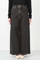 【エストラータ/STRATA】の【COHINA】KUROKI DENIM フレアワイド 人気、トレンドファッション・服の通販 founy(ファニー) ファッション Fashion レディースファッション Fashion for Women パンツ Pants & Trousers デニムパンツ・ジーンズ・美脚デニム Denim Jeans & Pants インディゴ Indigo Denim 春 Spring カットソー Cut and Sewn Top デニム Denim, Jeans Material 人気 Popular, Best Seller フィット Fit, Slim Fit フレア Flare, Flared ワイド Wide, Wide Fit S/S・春夏 SS, Spring/Summer, Warm Season 夏 Summer thumbnail ウォッシュブラック|ID: prp329100004510946 ipo3291000000032912073