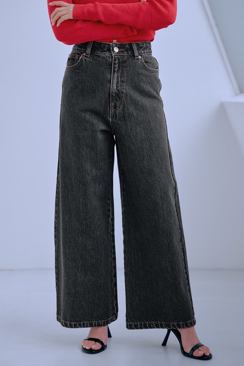 【エストラータ/STRATA】の【COHINA】KUROKI DENIM フレアワイド 人気、トレンドファッション・服の通販 founy(ファニー) 　ファッション　Fashion　レディースファッション　Fashion for Women　パンツ　Pants & Trousers　デニムパンツ・ジーンズ・美脚デニム　Denim Jeans & Pants　インディゴ　Indigo Denim　春　Spring　カットソー　Cut and Sewn Top　デニム　Denim, Jeans Material　人気　Popular, Best Seller　フィット　Fit, Slim Fit　フレア　Flare, Flared　ワイド　Wide, Wide Fit　S/S・春夏　SS, Spring/Summer, Warm Season　夏　Summer　other-3|ID: prp329100004510946 ipo3291000000032912083