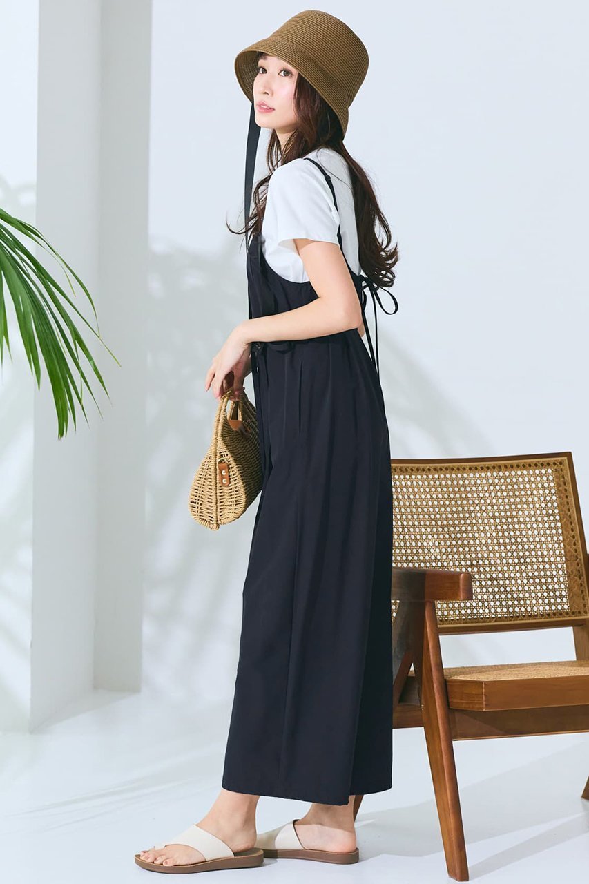 【エストラータ/STRATA】の【COHINA】タックデザインキャミサロペット(UVカット・撥水) 人気、トレンドファッション・服の通販 founy(ファニー) 　ファッション　Fashion　レディースファッション　Fashion for Women　パンツ　Pants & Trousers　インナー　Innerwear　ストレッチ　Stretch, Stretchy Fabric　フロント　Front, Front Design　旅行　Travel　other-3|ID: prp329100004510949 ipo3291000000032912132