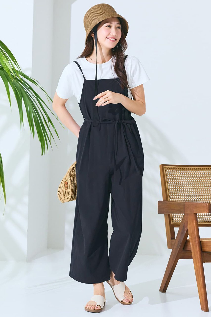 【エストラータ/STRATA】の【COHINA】タックデザインキャミサロペット(UVカット・撥水) 人気、トレンドファッション・服の通販 founy(ファニー) 　ファッション　Fashion　レディースファッション　Fashion for Women　パンツ　Pants & Trousers　インナー　Innerwear　ストレッチ　Stretch, Stretchy Fabric　フロント　Front, Front Design　旅行　Travel　other-4|ID: prp329100004510949 ipo3291000000032912140