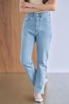 【エストラータ/STRATA】の【COHINA】DENIM スリムストレート 人気、トレンドファッション・服の通販 founy(ファニー) ファッション Fashion レディースファッション Fashion for Women パンツ Pants & Trousers デニムパンツ・ジーンズ・美脚デニム Denim Jeans & Pants インディゴ Indigo Denim コンパクト Compact, Small Size ストレッチ Stretch, Stretchy Fabric ストレート Straight, Straight Cut スリム Slim, Slim Fit デニム Denim, Jeans Material 定番 Standard, Basic Item フェミニン Feminine, Girly ポケット Pocket, Pocket Detail メッシュ Mesh, Net Fabric thumbnail ライトインディゴ|ID: prp329100004510952 ipo3291000000032912162