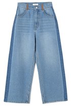 【エストラータ/STRATA】のサイドラインストレートデニム 人気、トレンドファッション・服の通販 founy(ファニー) ファッション Fashion レディースファッション Fashion for Women パンツ Pants & Trousers デニムパンツ・ジーンズ・美脚デニム Denim Jeans & Pants おすすめ Recommended / Our Picks ストレート Straight, Straight Cut デニム Denim, Jeans Material トレンド Trend, Trending Now フェイクレザー Faux Leather, PU Leather ポケット Pocket, Pocket Detail ループ Loop, Loop Knit thumbnail ライトインディゴ|ID: prp329100004510955 ipo3291000000032912225