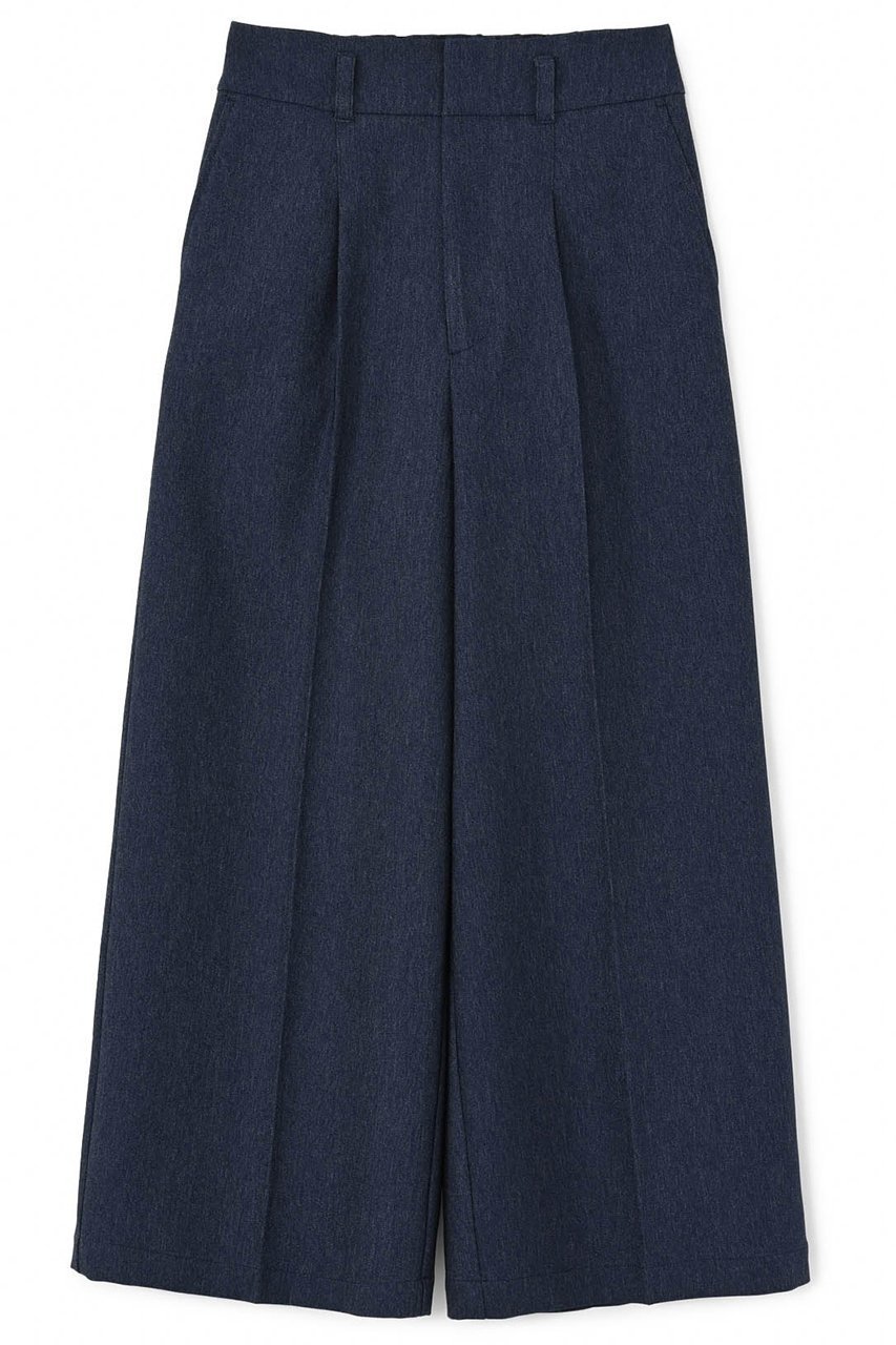 【エストラータ/STRATA】のデニムライクベルテッドワイドパンツ 人気、トレンドファッション・服の通販 founy(ファニー) 　ファッション　Fashion　レディースファッション　WOMEN　パンツ　Pants　デニムパンツ　Denim Pants　ストレッチ　Stretch　セットアップ　Set Up　センター　Center　デニム　Denim　ベーシック　Basic　other-3|ID: prp329100004510956 ipo3291000000031861560