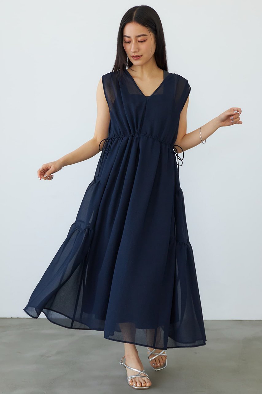 【エストラータ/STRATA】のマイクロチェックシアーワンピースセット 人気、トレンドファッション・服の通販 founy(ファニー) 　ファッション　Fashion　レディースファッション　Fashion for Women　ワンピース　Dresses　チュニック　Tunic Tops & Dresses　インナー　Innerwear　シアー　Sheer, See-Through　シューズ　Shoes, Footwear　スクエア　Square, Square Shape　ストラップサンダル　Strappy Sandals, Strap Sandals　スニーカー　Sneakers, Trainers　チュニック　Tunic, Long Top　フラット　Flat, Flat Shoes　フロント　Front, Front Design　リップ　Lip, Lip Motif　リボン　Ribbon, Bow　おすすめ　Recommended / Our Picks　夏　Summer　旅行　Travel　other-8|ID: prp329100004510960 ipo3291000000032857817