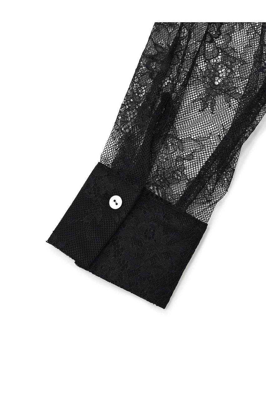 【エストラータ/STRATA】のミックスレースシャツワンピース 人気、トレンドファッション・服の通販 founy(ファニー) 　ファッション　Fashion　レディースファッション　Fashion for Women　ワンピース　Dresses　シャツワンピース / 1枚で着映えコーデ　Shirt Dresses　チュニック　Tunic Tops & Dresses　おすすめ　Recommended / Our Picks　チュニック　Tunic, Long Top　デニム　Denim, Jeans Material　トレンド　Trend, Trending Now　レース　Lace, Lace Fabric　エレガント 上品　Elegant　春　Spring　other-3|ID: prp329100004510961 ipo3291000000032857842