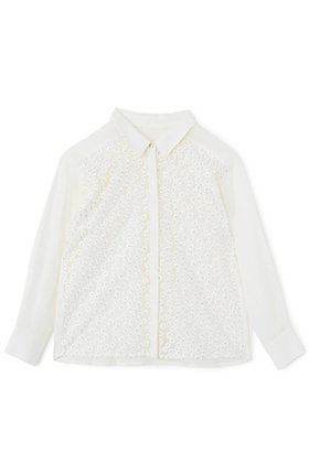 【エストラータ/STRATA】のフラワーエンブロイダリーシャツ 人気、トレンドファッション・服の通販 founy(ファニー) ファッション Fashion レディースファッション Fashion for Women トップス・カットソー Cut & Sew Tops シャツ・ブラウス・オフィスカジュアル Elegant Blouses & Button-Ups インナー Innerwear シアー Sheer, See-Through シンプル Simple, Minimal ジャケット Jacket, Outerwear スリーブ Sleeve, Long Sleeve / Short Sleeve チュール Tulip, Tulip Motif フロント Front, Front Design ロング Long, Long-Length 無地 Plain, Solid Color 羽織 Haori, Light Jacket |ID:prp329100004510963