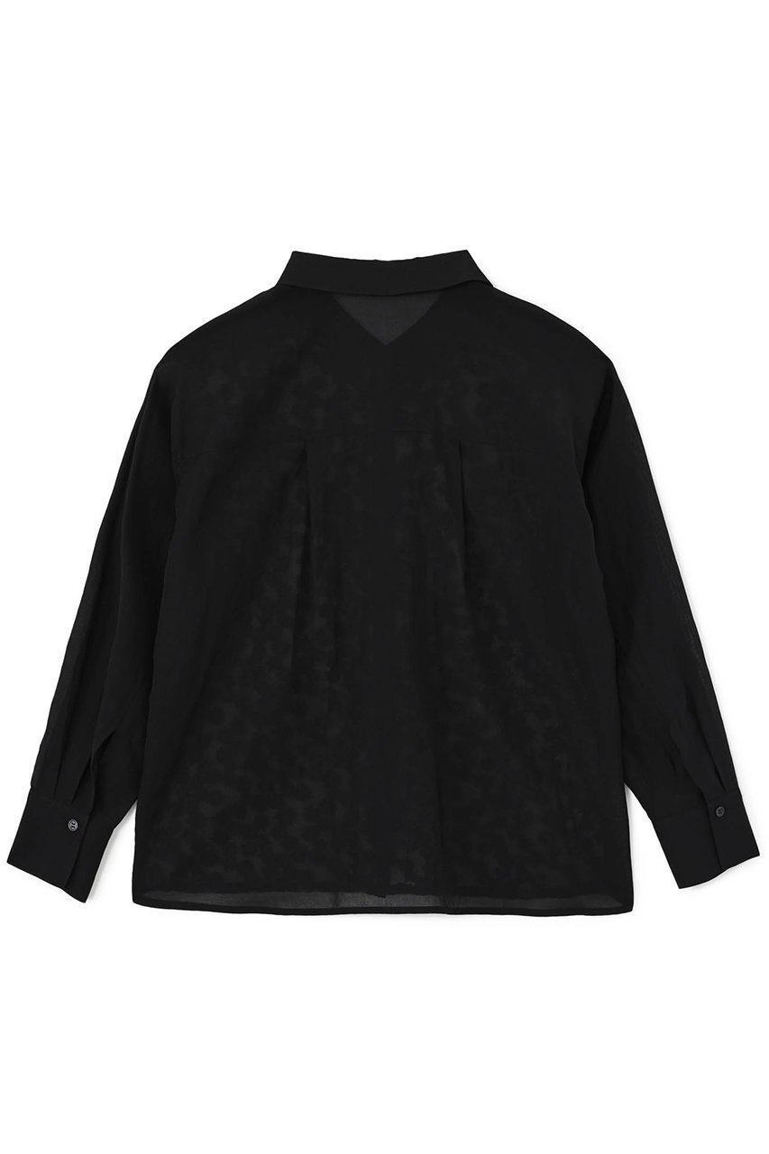 【エストラータ/STRATA】のフラワーエンブロイダリーシャツ 人気、トレンドファッション・服の通販 founy(ファニー) 　ファッション　Fashion　レディースファッション　Fashion for Women　トップス・カットソー　Cut & Sew Tops　シャツ・ブラウス・オフィスカジュアル　Elegant Blouses & Button-Ups　インナー　Innerwear　シアー　Sheer, See-Through　シンプル　Simple, Minimal　ジャケット　Jacket, Outerwear　スリーブ　Sleeve, Long Sleeve / Short Sleeve　チュール　Tulip, Tulip Motif　フロント　Front, Front Design　ロング　Long, Long-Length　無地　Plain, Solid Color　羽織　Haori, Light Jacket　other-2|ID: prp329100004510963 ipo3291000000032790337
