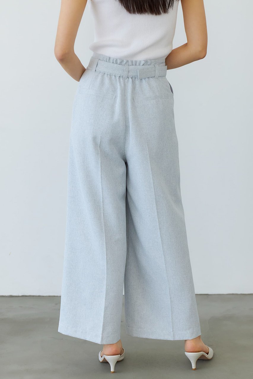 【エストラータ/STRATA】のリネンライクベルテッドワイドパンツ 人気、トレンドファッション・服の通販 founy(ファニー) 　ファッション　Fashion　レディースファッション　Fashion for Women　パンツ　Pants & Trousers　セットアップ　Set-Up, Coordinated Outfit　センター　Center, Center Line　バランス　Balance, Style Balance　ベーシック　Basic, Essential　other-7|ID: prp329100004510964 ipo3291000000032899570