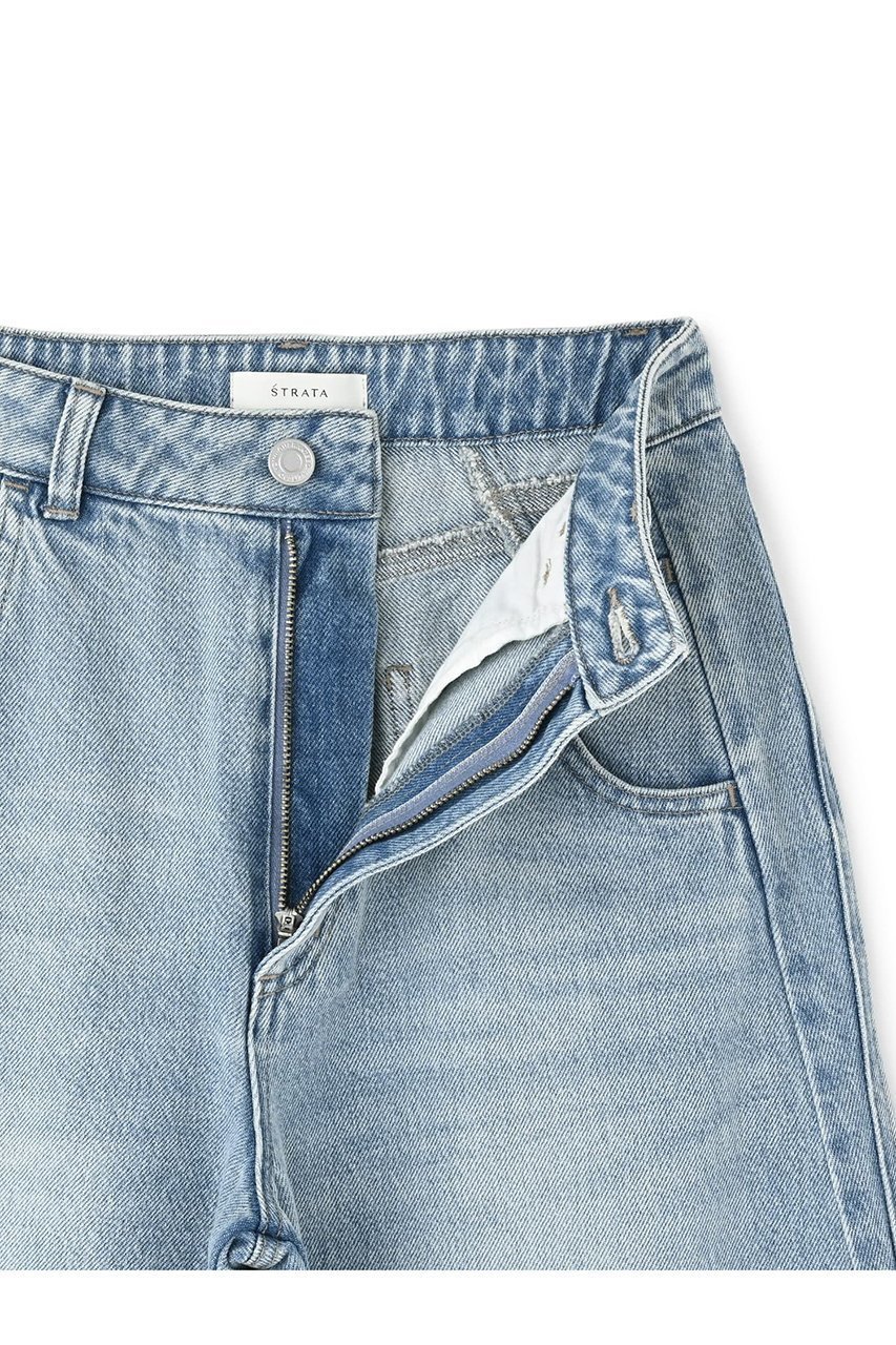 【エストラータ/STRATA】のイレギュラーシームデニム 人気、トレンドファッション・服の通販 founy(ファニー) 　ファッション　Fashion　レディースファッション　WOMEN　パンツ　Pants　デニムパンツ　Denim Pants　おすすめ　Recommend　デニム　Denim　フェミニン　Feminine　リボン　Ribbon　リメイク　Remake　ロング　Long　other-4|ID: prp329100004510968 ipo3291000000031929315