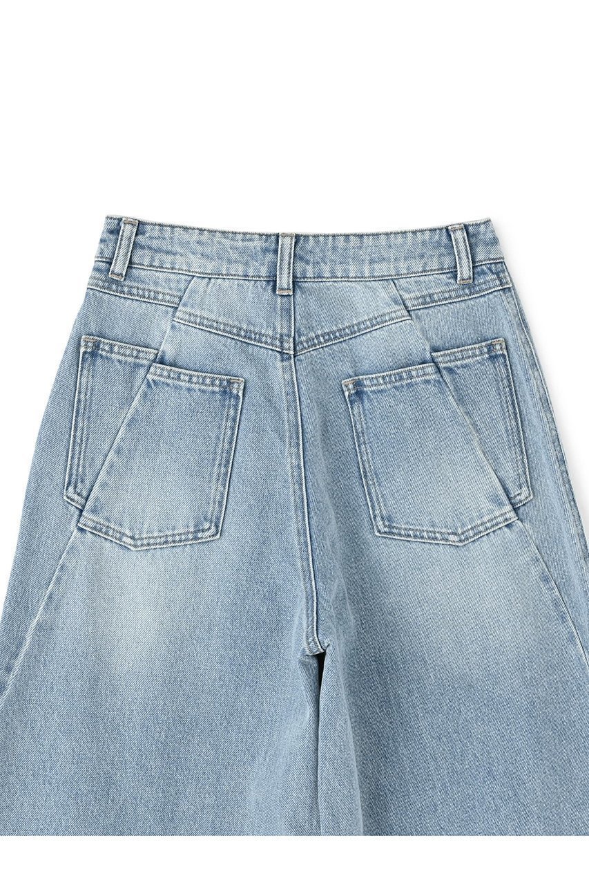 【エストラータ/STRATA】のイレギュラーシームデニム 人気、トレンドファッション・服の通販 founy(ファニー) 　ファッション　Fashion　レディースファッション　WOMEN　パンツ　Pants　デニムパンツ　Denim Pants　おすすめ　Recommend　デニム　Denim　フェミニン　Feminine　リボン　Ribbon　リメイク　Remake　ロング　Long　other-5|ID: prp329100004510968 ipo3291000000031929316