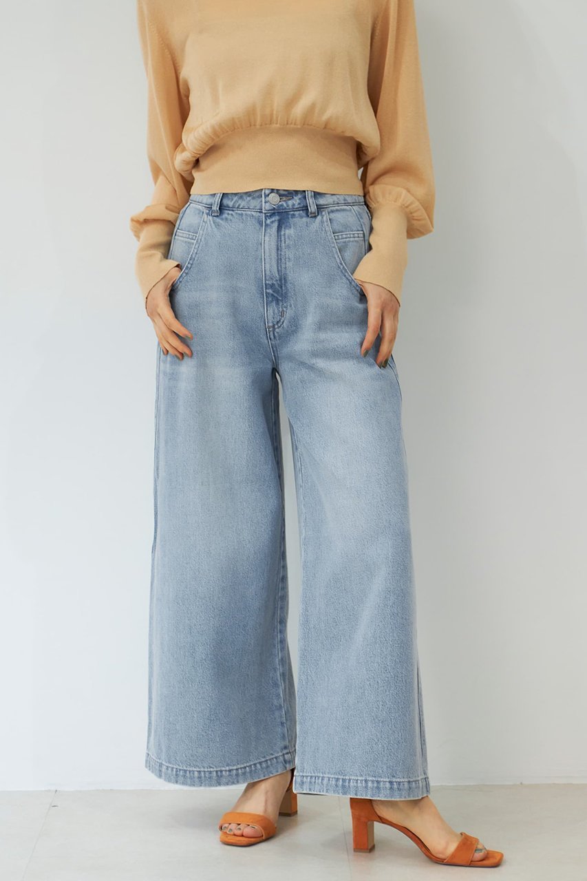 【エストラータ/STRATA】のイレギュラーシームデニム 人気、トレンドファッション・服の通販 founy(ファニー) 　ファッション　Fashion　レディースファッション　WOMEN　パンツ　Pants　デニムパンツ　Denim Pants　おすすめ　Recommend　デニム　Denim　フェミニン　Feminine　リボン　Ribbon　リメイク　Remake　ロング　Long　other-6|ID: prp329100004510968 ipo3291000000031929317