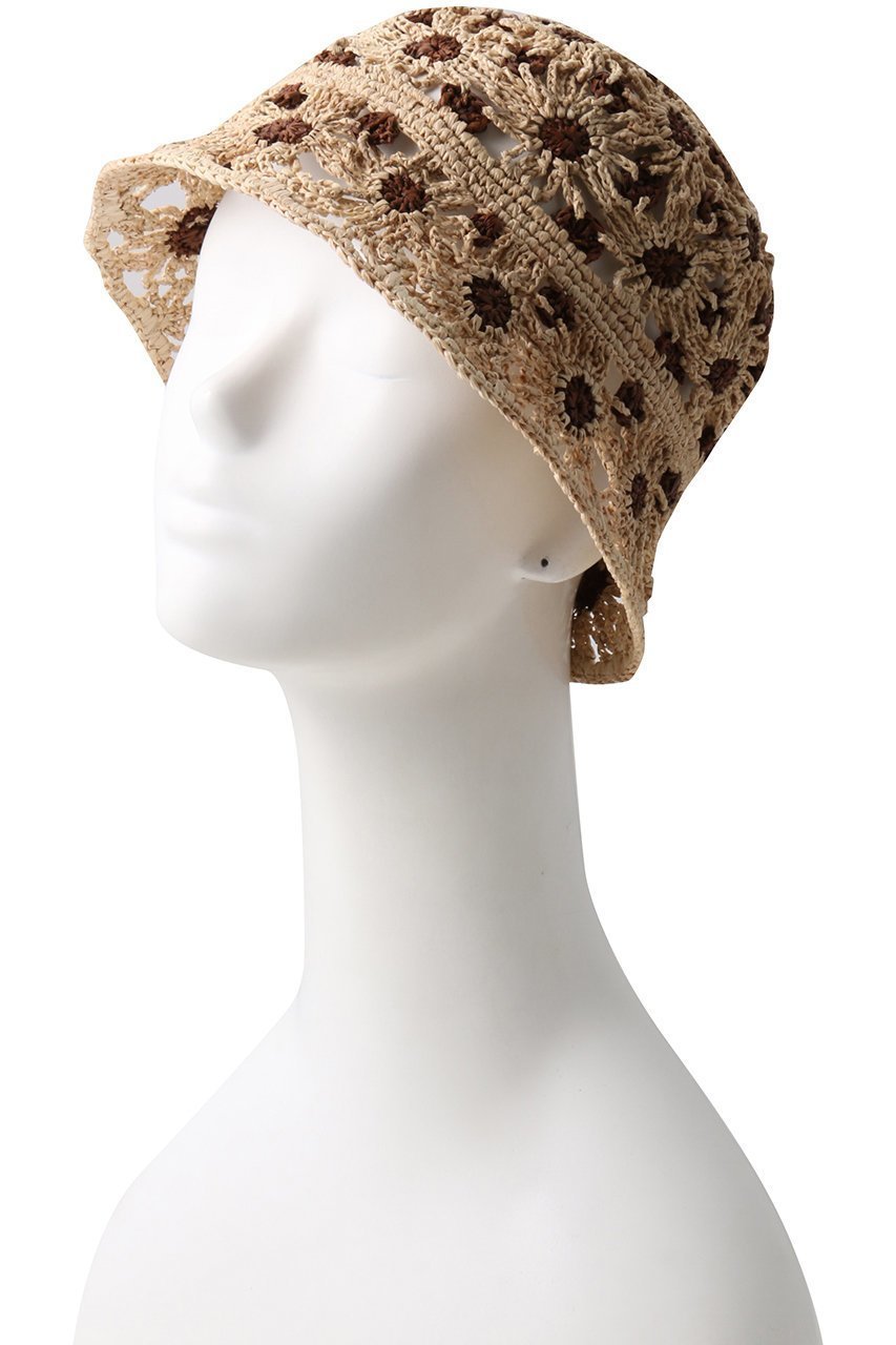 【カタルツィ/CATARZI 1910】のFILICUDI フラワーモチーフラフィアクロシェハット 人気、トレンドファッション・服の通販 founy(ファニー) 　ファッション　Fashion　レディースファッション　Fashion for Women　キャップ&ハット　Hats & Caps　おすすめ　Recommended / Our Picks　かぎ針　Crochet　コンパクト　Compact, Small Size　サマー　Summer, Summer Style　デニム　Denim, Jeans Material　ドレス　Dress, One-Piece　フォルム　Silhouette, Form　フラワー　Flower, Floral　ポシェット　Pochette, Mini Bag　モチーフ　Motif, Design Theme　ラフィア　Raffia, Natural Straw　夏　Summer　帽子　Hat, Headwear　other-2|ID: prp329100004510973 ipo3291000000034952877