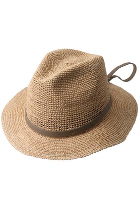 【カタルツィ/CATARZI 1910】 VIGNOLE ストラップ付きラフィアクロシェハット人気、トレンドファッション・服の通販 founy(ファニー) ファッション Fashion レディースファッション Fashion for Women キャップ&ハット Hats & Caps ラップ Wrap, Wrap Design ループ Loop, Loop Knit 夏 Summer 帽子 Hat, Headwear |ID:prp329100004510974