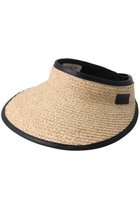 【カタルツィ/CATARZI 1910】のLINOSA ラフィアバイザー 人気、トレンドファッション・服の通販 founy(ファニー) ファッション Fashion レディースファッション WOMEN 帽子 Hats サマー Summer パイピング Piping ラフィア Raffia リゾート Resort 夏 Summer 帽子 Hat NEW・新作・新着・新入荷 New Arrivals thumbnail ナチュラル×ブラック|ID: prp329100004510976 ipo3291000000031861746
