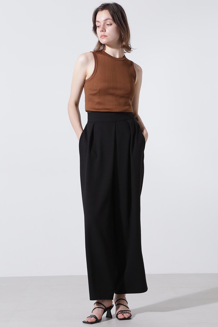 【ヒューエルミュージアム/hueLe Museum】の【hLM】リブタンク 人気、トレンドファッション・服の通販 founy(ファニー) 　ファッション　Fashion　レディースファッション　Fashion for Women　トップス・カットソー　Cut & Sew Tops　キャミソール&ノースリーブ　Camisoles & Sleeveless Tops　シャツ・ブラウス・オフィスカジュアル　Elegant Blouses & Button-Ups　ロングTシャツ・Tシャツ　Longline T-Shirts & Tees　カットソー・ベーシックTシャツ　Cut-and-Sewn Tops / Stretch Tees & Basics　インナー　Innerwear　キャミソール　Camisole, Spaghetti Strap Top　コンパクト　Compact, Small Size　ジャケット　Jacket, Outerwear　タンク　Tank Top, Sleeveless Top　other-3|ID: prp329100004510978 ipo3291000000036017939