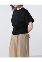 【ヒューエルミュージアム/hueLe Museum】の【hLM】ドルマンスリーブTシャツ ブラック|ID:prp329100004510979