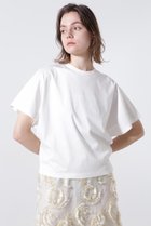 【ヒューエルミュージアム/hueLe Museum】の【hLM】ドルマンスリーブTシャツ ホワイト|ID:prp329100004510979