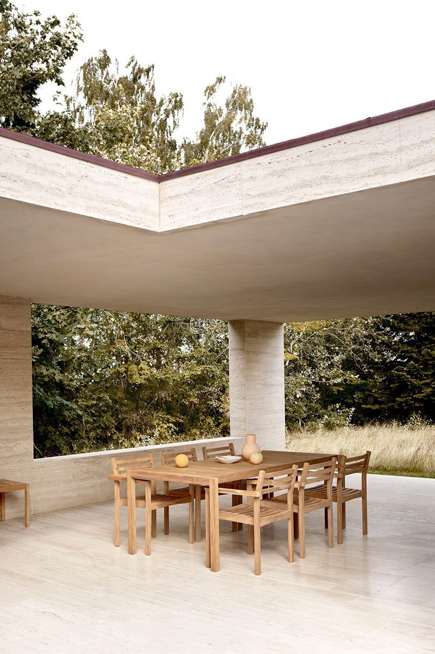 【カール ハンセン&サン/CARL HANSEN & SON / GOODS】のAH901 アウトドア ダイニング テーブル チーク【メーカー取り寄せ】 人気、トレンドファッション・服の通販 founy(ファニー) 　アウトドア　Outdoor Clothing　エレガント 上品　Elegant　コレクション　Collection, Seasonal Line　シンプル　Simple, Minimal　テーブル　Table, Dining Table　ドット　Polka Dot, Dot Pattern　other-6|ID: prp329100004511005 ipo3291000000036114761