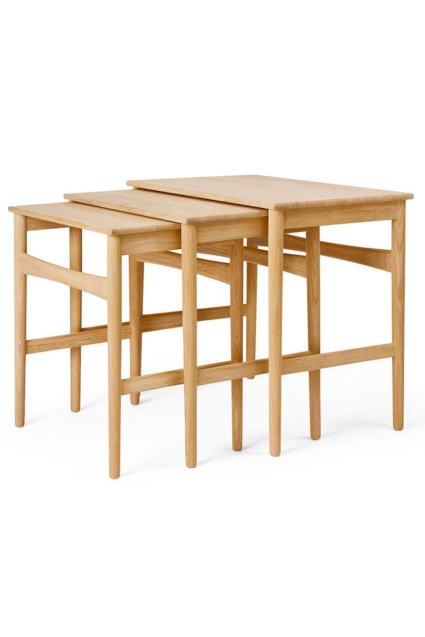 【カール ハンセン&サン/CARL HANSEN & SON / GOODS】のCH004 ネスティングテーブル オーク/オイル【メーカー取り寄せ】 人気、トレンドファッション・服の通販 founy(ファニー) 　オイル　Oil　オーガニック　Organic　クラシック　Classic　シンプル　Simple　テーブル　Table　人気　Popularity　NEW・新作・新着・新入荷　New Arrivals　other-3|ID: prp329100004511016 ipo3291000000031862219