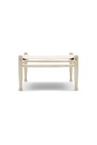 【カール ハンセン&サン/CARL HANSEN & SON / GOODS】のKK97170 サファリ フットスツール アッシュ/ホワイトオイル/fab1【メーカー取り寄せ】 ナチュラルキャンバス|ID: prp329100004511025 ipo3291000000031862267